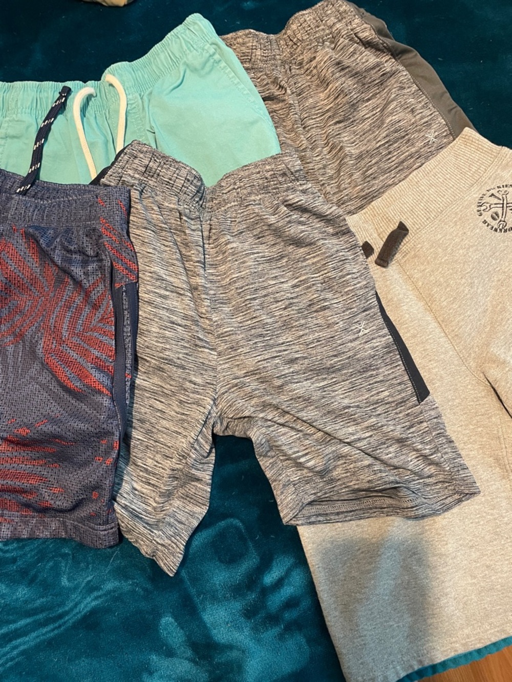 Set of Five Boy’s Shorts in Various Colors